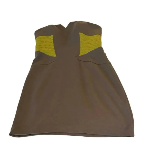 BCBGeneration Women’s Green Back Zipped Mini Dress Size 6 - Picture 2 of 6